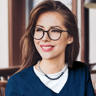 Ketting van Echte Gekweekte Zoetwaterparels en Ronde 8-9 mm Veelkleurig - One Size