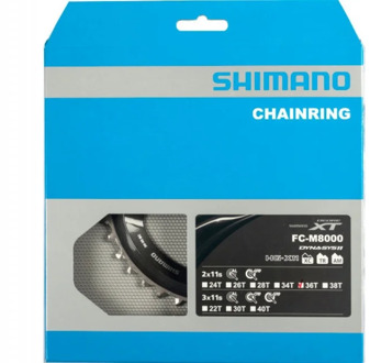Kettingblad 36T Shimano XT FC-M8000 2x11 speed