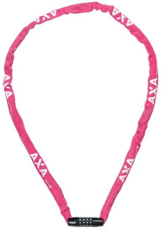 Kettingcijferslot Rigid RCC nylon hoes 1200 x 3,5 mm roze