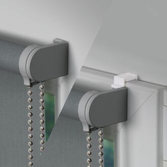 Kettingmechanisme Rolgordijn Grijs 25mm