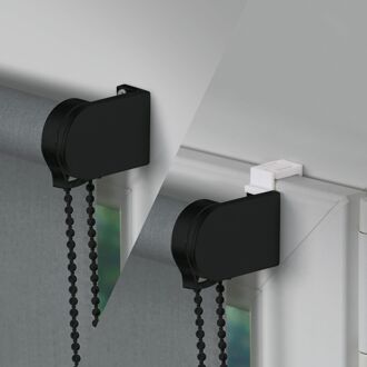 Kettingmechanisme Rolgordijn Zwart 25mm