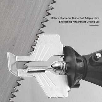 Kettingzaag Slijpen Rotary Tool Kettingzaag Slijper Gids Sterke Taaiheid Elektrische Draagbare Boor Adapter Head Kit