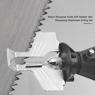 Kettingzaag Slijpen Rotary Tool Kettingzaag Slijper Gids Sterke Taaiheid Elektrische Draagbare Boor Adapter Head Kit