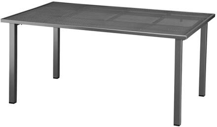 Kettler strekmetaal tafel 220x100 cm. Antraciet