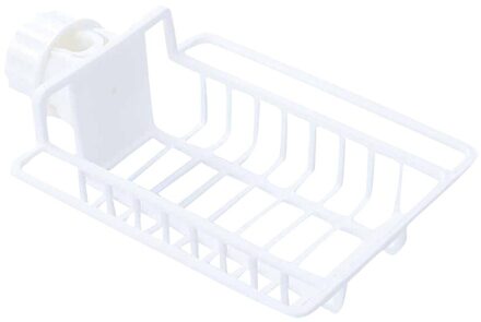 Keuken Accessiores Wastafel Kraan Spons Zeep Doek Rack Organizer Houder Plank Multifunctionele Opslag Rack WH