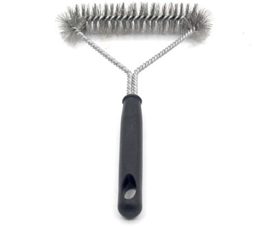 Keuken Accessoires Bbq Grill Barbecue Kit Borstel Roestvrij Staal Koken Gereedschap Draad Haren Driehoek Reiniging Borstels