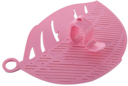 Keuken Accessoires Bladvorm Schoon Rijst Wassen Zeef Bean Pea Keuken Gadgets Schoonmaken Koken Tools Keukengerei Goederen #40 roze