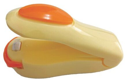 Keuken Accessoires Gereedschap Mini Draagbare Voedsel Clip Warmte Sluitmachine Sealer Thuis Snack Bag Sealer Keukengerei Gadget Item Beige