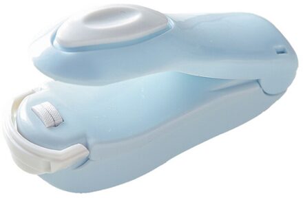 Keuken Accessoires Gereedschap Mini Draagbare Voedsel Clip Warmte Sluitmachine Sealer Thuis Snack Bag Sealer Keukengerei Gadget Item blauw