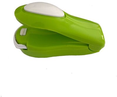 Keuken Accessoires Gereedschap Mini Draagbare Voedsel Clip Warmte Sluitmachine Sealer Thuis Snack Bag Sealer Keukengerei Gadget Item groen