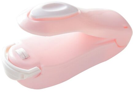 Keuken Accessoires Gereedschap Mini Draagbare Voedsel Clip Warmte Sluitmachine Sealer Thuis Snack Bag Sealer Keukengerei Gadget Item roze