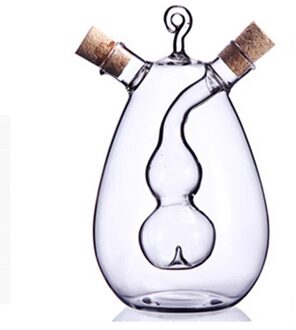 Keuken Accessoires Glas Olieman Lekvrij Olie Fles Dispenser Olieman Azijn Saus Pot Keuken Koken Gereedschap