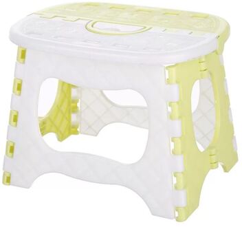Keuken Accessoires Kleine Vouwen Krukje Multifunctionele Thuis Keuken Opvouwbare Fold Up Stepstool geel