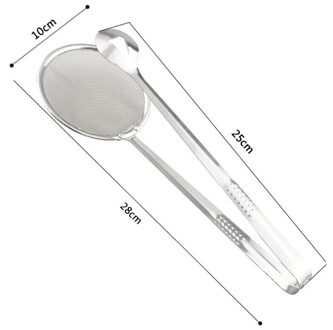 Keuken Accessoires Multifunctionele Rvs Zeef Filter Lepel Gebakken Voedsel Olie Zeef Clip Handheld Koken Gereedschap Gadgets