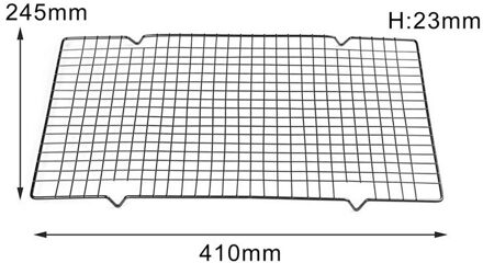 Keuken Accessoires Non Stick Rooster Bakplaat Koeling Rack Cookie Biscuit Cake Pizza Bbq Drogen Stand Houder Plank