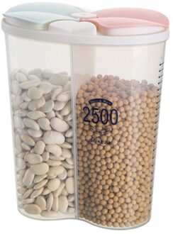 Keuken Accessoires Organisator Container Transparante Plastic Opbergdoos Droge Gedroogd Voedsel Opslag Container Doos Rangement Keuken