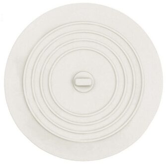 Keuken Accessoires Siliconen Gootsteen Zeef Plug Voor Bad Cover Filter Douche Haar Catcher Stopper Plug Voor Badkamer wit