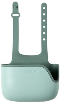 Keuken Accessorie Gebruiksvoorwerpen Verstelbare Badkamer Houder Sink Zeep Spons Afvoer Rack Siliconen Opslag Mand Tas Keuken Gadgets Licht Groen