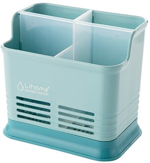 Keuken Afvoer Eetstokjes Kooi Multifunctionele Lepel Eetstokjes Vork Opbergdoos Bestek Afdruiprek Rack Organizer Mes Houder Plank 6