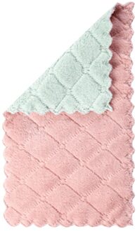 Keuken Anti-Vet Poetslappen Efficiënte Super Absorberende Microfiber Schoonmaakdoekje Thuis Wassen Schotel Keuken Schoonmaken Handdoek 02