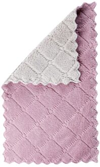 Keuken Anti-Vet Poetslappen Efficiënte Super Absorberende Microfiber Schoonmaakdoekje Thuis Wassen Schotel Keuken Schoonmaken Handdoek 03