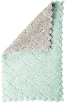 Keuken Anti-Vet Poetslappen Efficiënte Super Absorberende Microfiber Schoonmaakdoekje Thuis Wassen Schotel Keuken Schoonmaken Handdoek 04