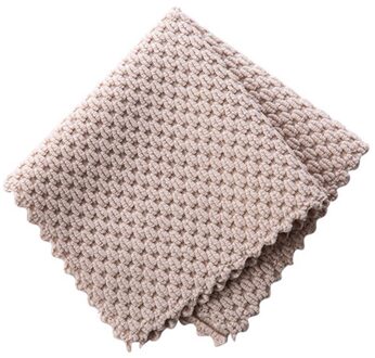 Keuken Anti-Vet Poetslappen Efficiënte Super Absorberende Microfiber Schoonmaakdoekje Thuis Wassen Schotel Keuken Schoonmaken Handdoek grijs
