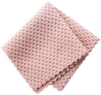 Keuken Anti-Vet Poetslappen Efficiënte Super Absorberende Microfiber Schoonmaakdoekje Thuis Wassen Schotel Keuken Schoonmaken Handdoek roze