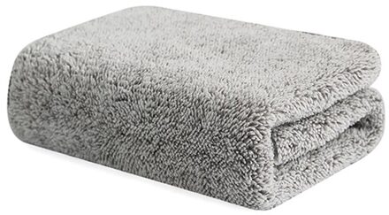 Keuken Anti-Vet Poetslappen Microfiber Doekjes Verdikte Bamboe Houtskool Super Absorberende Vaatdoek 29*29Cm 1stk grijs
