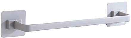 Keuken Badkamer Handdoek Houder Rek Opbergrek Geen Spoor Plastic Hanger Rack Handdoek Hanger Keuken Handdoek Houder grijs