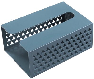 Keuken Badkamer Punch-Gratis Wc Tissue Lade Papier Rack Papierrol Doos Tool Wandmontage Vuilniszak Dispenser Rack blauw