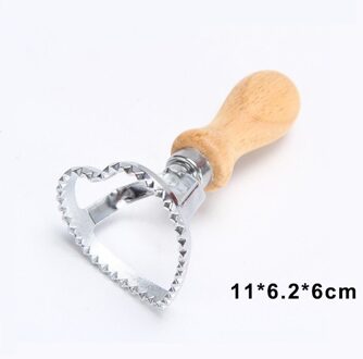 Keuken Bakken Mallen Dim Sum Cake Biscuit Knoedel Korst Ravioli Stempel Maker Cutter Pasta Druk Gebak Gereedschappen Met Roller Wiel 6