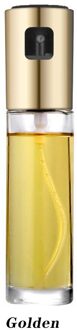 Keuken Bakken Olie Kok Olie Spray Lege Fles Azijn Fles Olie Dispenser Koken Tool Salade Bbq Koken Glas Olie Spuit gouden