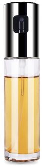 Keuken Bakken Olie Kok Olie Spray Lege Fles Azijn Fles Olie Dispenser Koken Tool Salade Bbq Koken Spuit zilver
