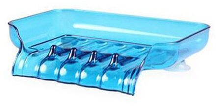 Keuken Basin Sink Zeepbakje Lade Water Aftappen Houder Zuignap Badkamer Box Blauw