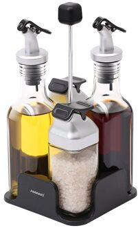 Keuken Benodigdheden Glas Creatieve Effen Vloeibare Kruiden Doos Kruiden Fles Set Kruiden Fles reeks of 5 stukken