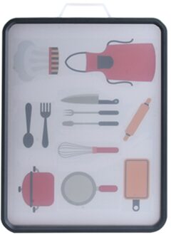 Keuken Dubbelzijdig Snijplank Multifunctionele Keuken Snijplank Groente Fruit Eten Hakblok H02