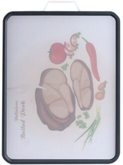 Keuken Dubbelzijdig Snijplank Multifunctionele Keuken Snijplank Groente Fruit Eten Hakblok H04