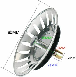 Keuken Duurzaam En Veilig Rvs Spoelbak Drainage Filter Handheld Sink Filter Basic Keuken Gadgets Sink Filter