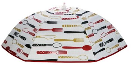 Keuken Eetkamer Opvouwbare Isolatie Aluminiumfolie Voedsel Cover Stofdicht En Flyproof Schotel Cover