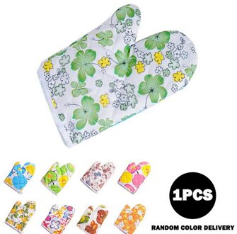 Keuken Enkele Oven Handschoenen Magnetron Siliconen Slip Warmte Temperatuur Handschoenen Isolatie Anti Verbranden Hand Clip Bakken Handschoenen 1