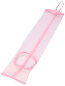 Keuken Fruit Groenten Opslag Opknoping Zak Herbruikbare Kruidenier Produceren Zakken Mesh Ecologie Shopping Tassen Ui Organisatie roze