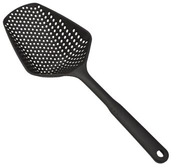 Keuken Gadget Accessoires Plastic No-Stok Afvoer Colanders Schop Theepot Groenten Water Lekken Keuken Koken Hulpmiddel Levert zwart