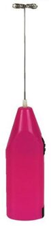 Keuken Gadget Elektrische Handvat Eiklopper Melk Drinken Koffie Whisk Mixer Elektrische Frother Foamer Mini Handvat Stirrer Sap Stirre roze