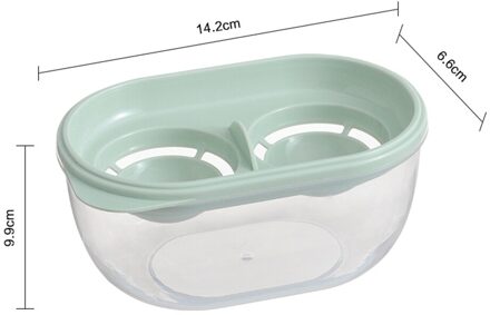 Keuken Gadget Koken Bakken Tool Eigeel Wit Schifting Remover Thuis Koken Plastic Ei Separator Filter Gadget groen
