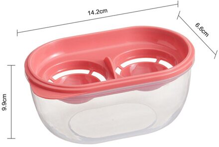 Keuken Gadget Koken Bakken Tool Eigeel Wit Schifting Remover Thuis Koken Plastic Ei Separator Filter Gadget Roze