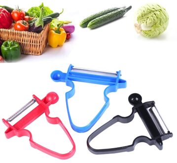 Keuken Gadget Multifunctionele Magic Trio Dunschiller Set Slicer Shredder Julienne Dunschiller Schil Cutter Rvs Blade Zesters