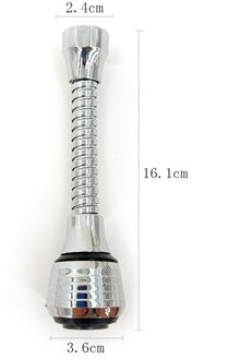 Keuken Gadgets 2 Modes 360 Draaibare Waskolf Hoge Druk Kraan Extender Waterbesparende Badkamer Keuken Accessoires Benodigdheden lang