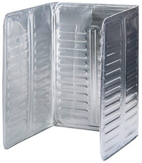 Keuken Gadgets Aluminium Bescherming Screen Opvouwbare Keuken Kookplaat Gasfornuis Deflector Koekenpan Olie Splash Bescherming Screen Tool zilver