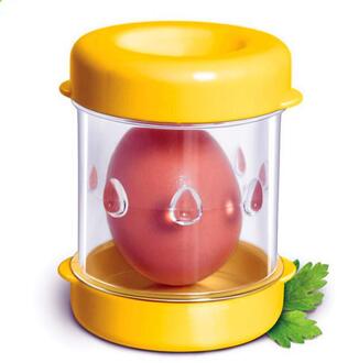 Keuken Gadgets En Accessoires Ei Cracker Keuken Armatuur Eieren Gereedschap Schillers Eieren Shell Gebruiksvoorwerpen Handmatige Gekookt Ei Dunschiller geel egg peeler